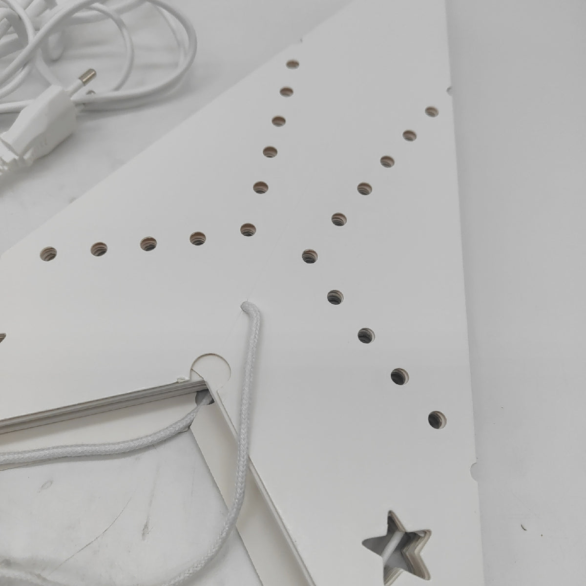 SALCAR LED Papierstern Weihnachtsdekoration Advents 75cm 3D Beleuchtet Groß Stern