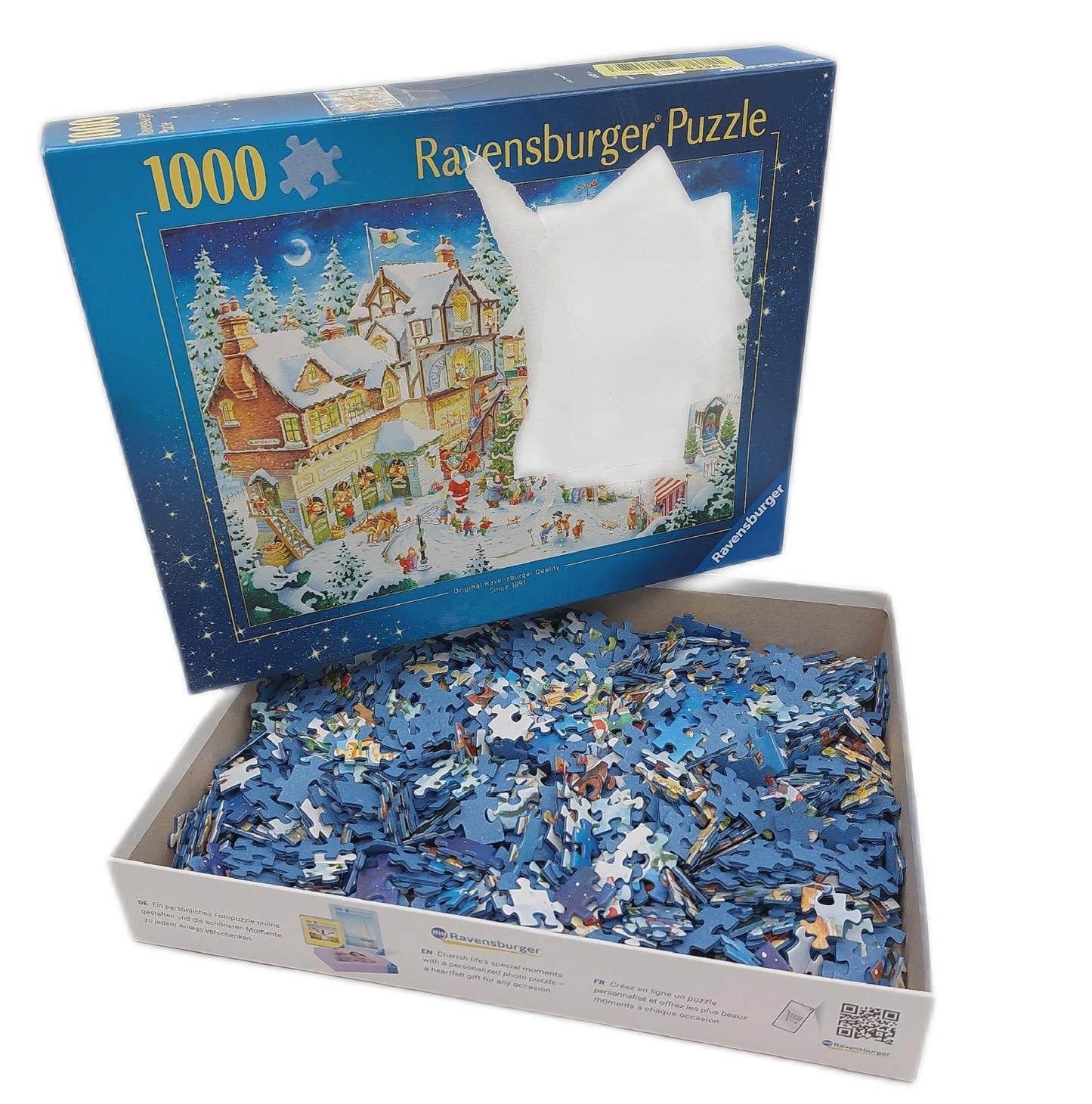 Ravensburger Puzzle Puzzlespiele Puzzle Weihnachtsdorf 1000 Teile für Erwachsene Gemütlich
