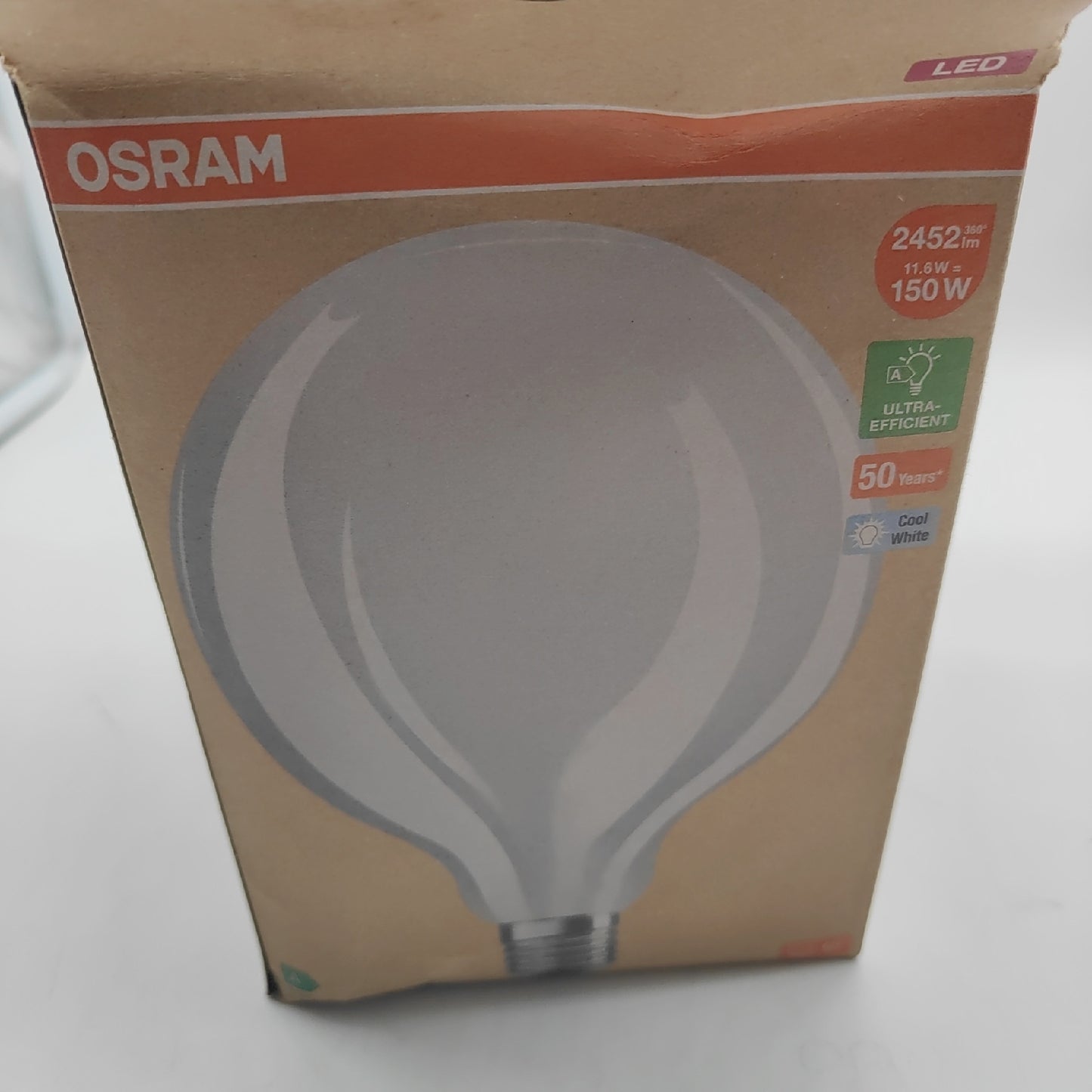 Osram LED Lampe in klassischer Globeform dekorativem LED Filament LED Lighting