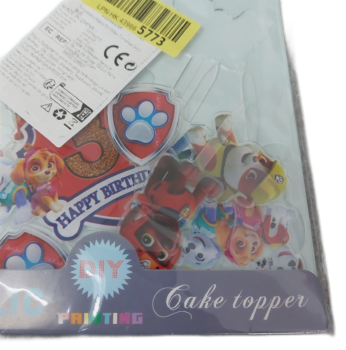 Tortendekoration Cake Topper Set Tortendekoration Zubehör Happy Birthday Feste Feier Geburtstag Party