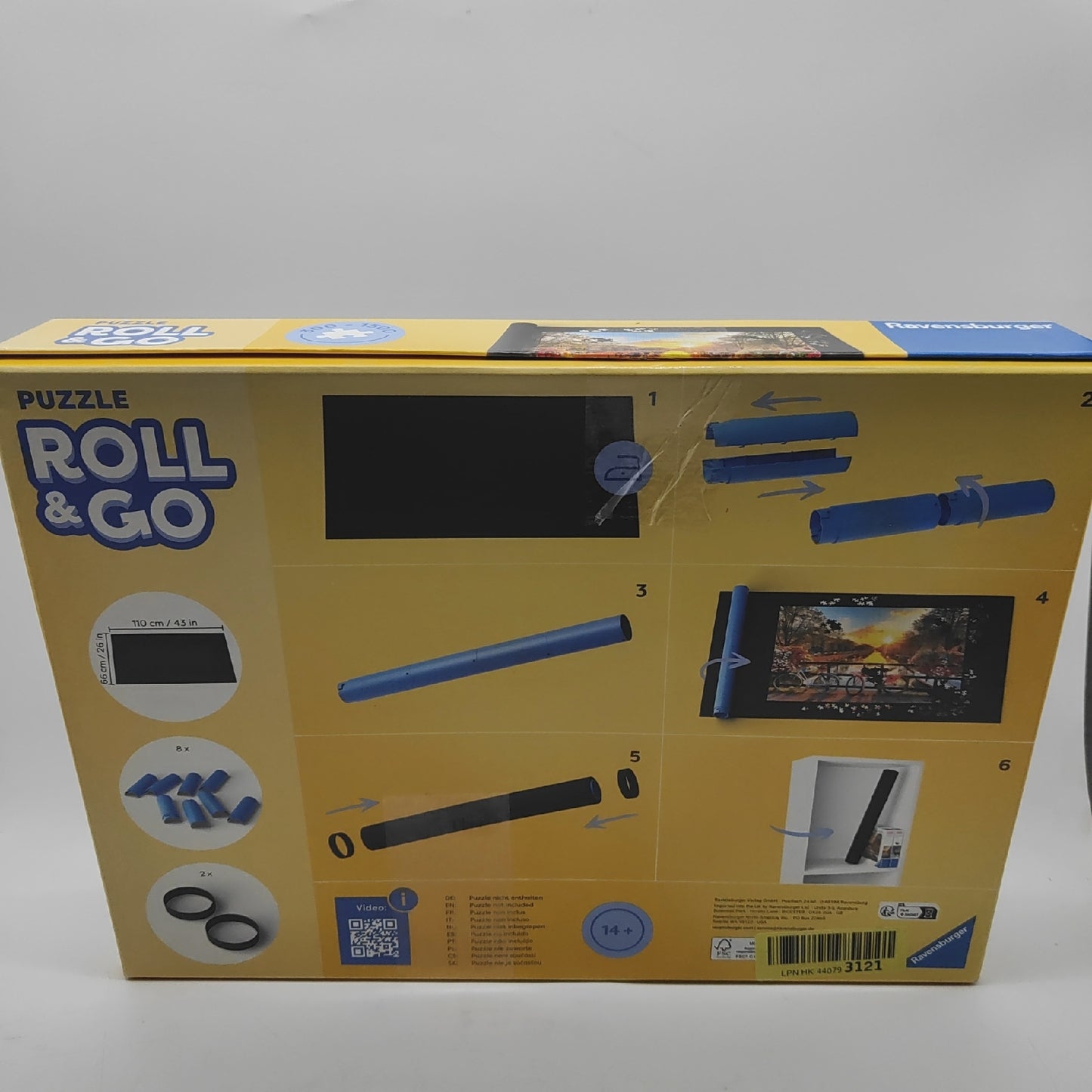 Ravensburger Puzzle Spielzeug Roll Your Puzzle Gesellschaftsspiel Familienspaß