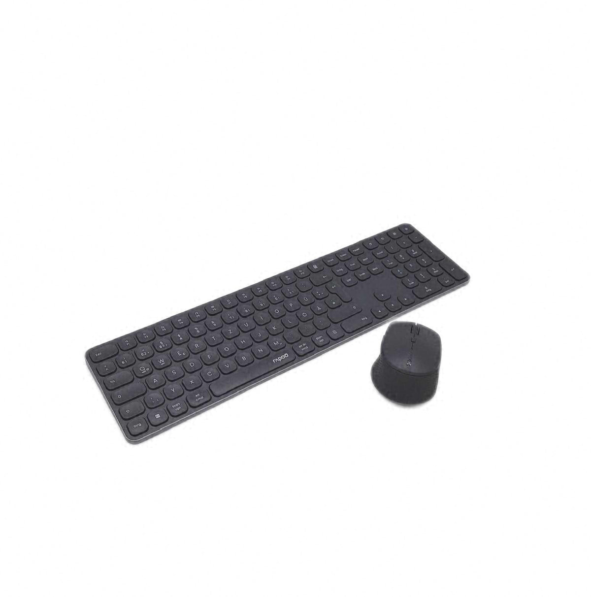 Rapoo 9810M Tastatur Maus Set Kabellos Bluetooth 24G USB Wireless Multi Device