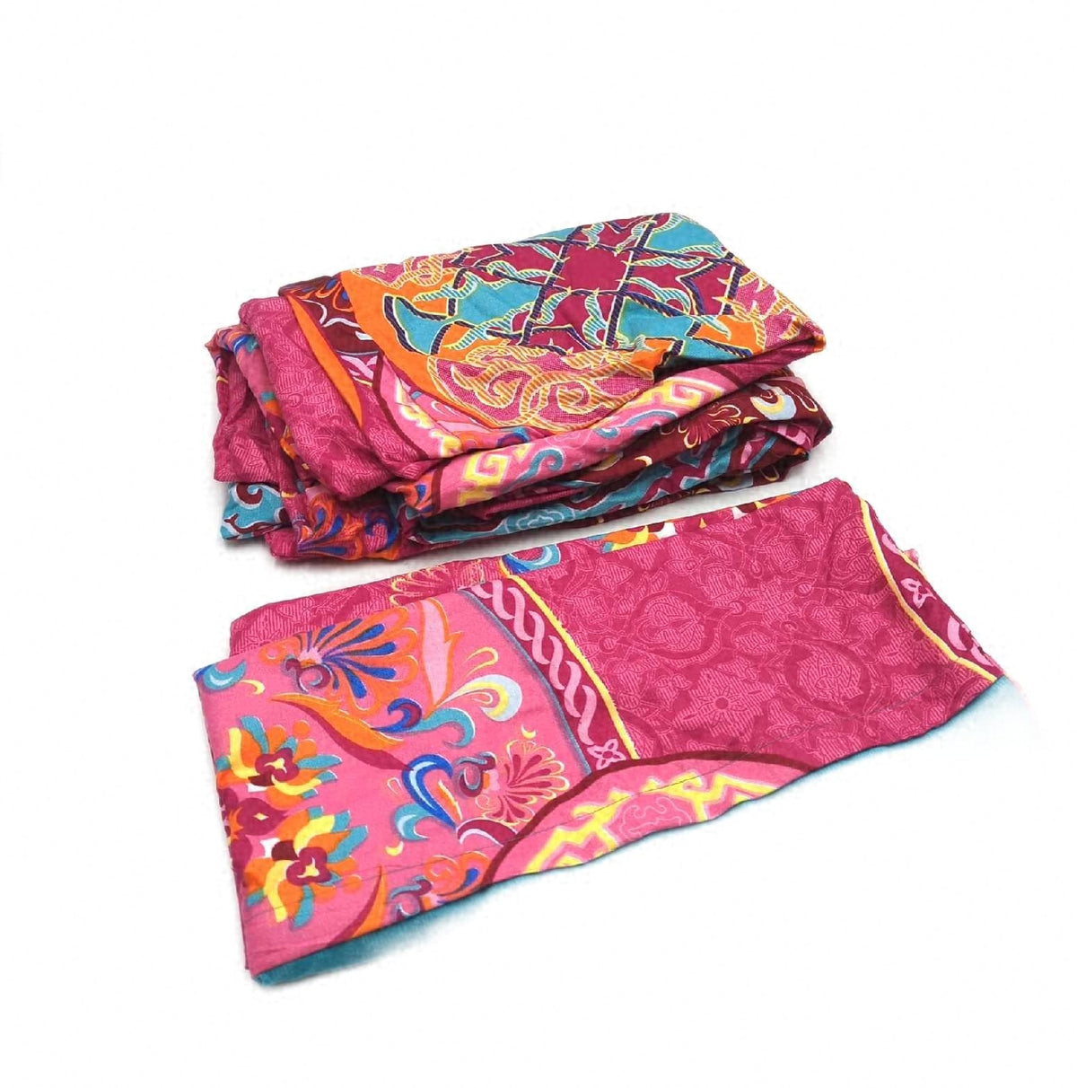 Boho 135x200 Ethnischer Stil Bettbezug Kissenbezug 80x80 cm Bettwäsche Set