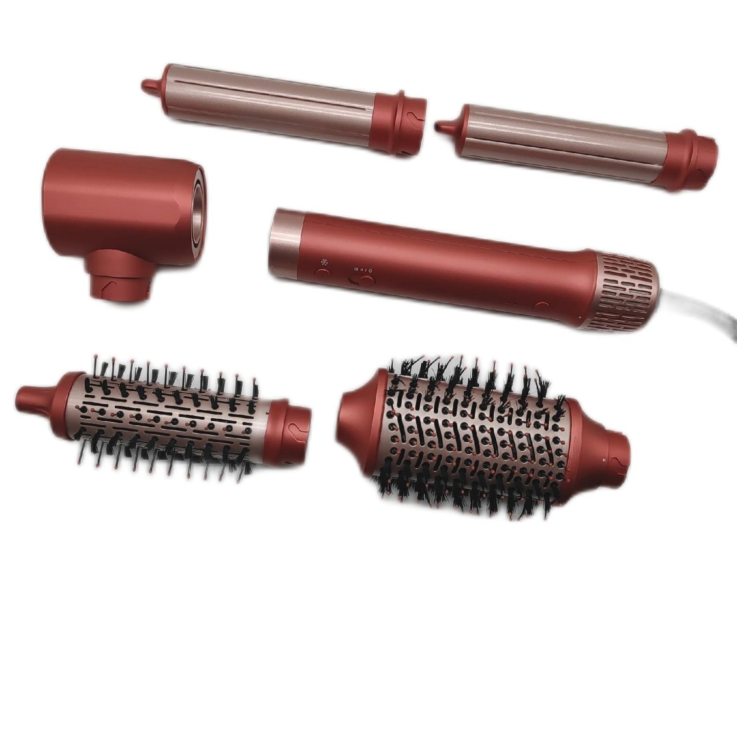 HITTIONA Airstyler 5 in 1 Lockenstab Auto-Wrap High Speed Ionen Föhn Hairstyler