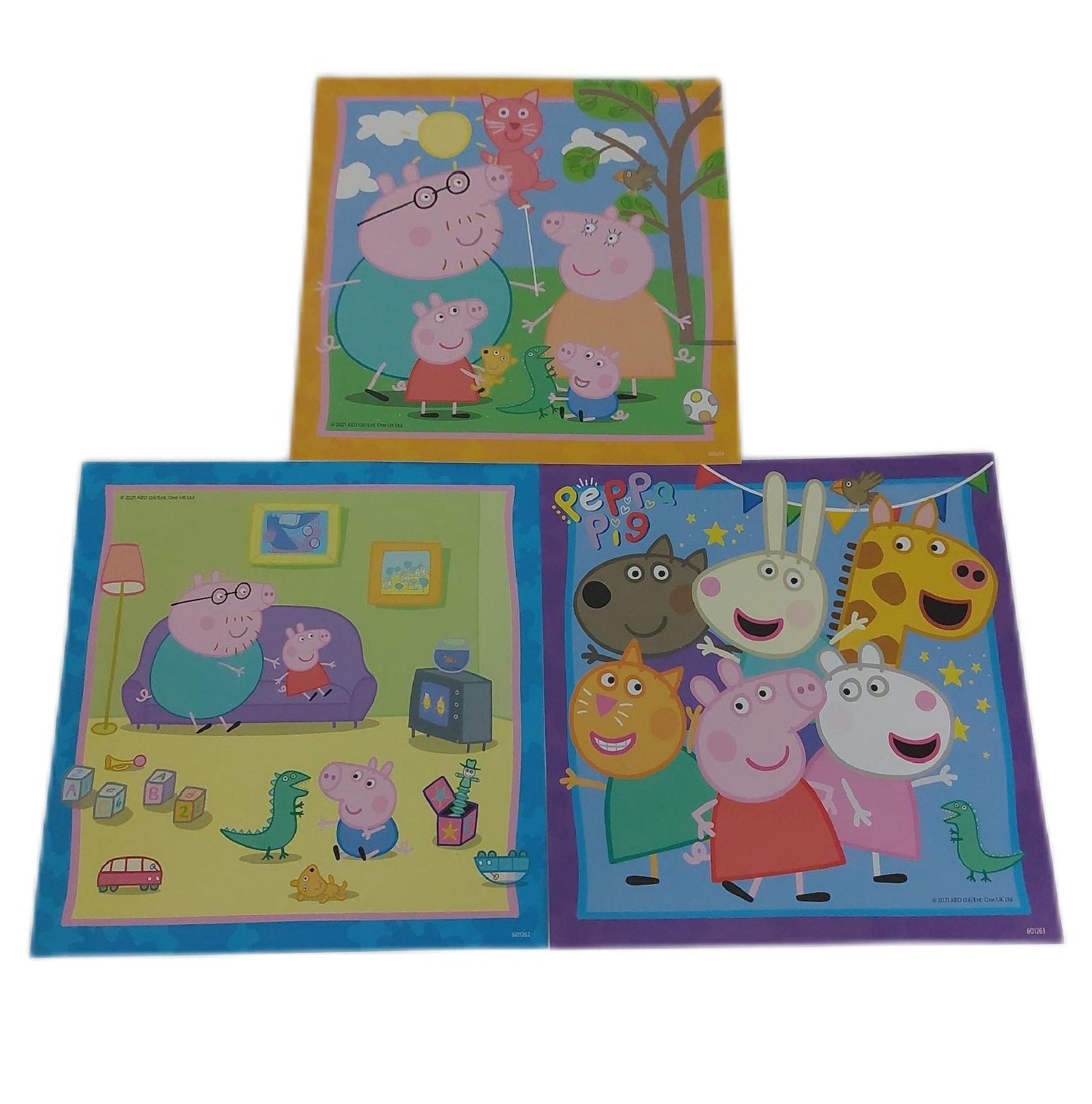 Peppa Puzzle Spiele Spiele und Puzzles 2 x 24 Teile Schule Spaß und Lernen