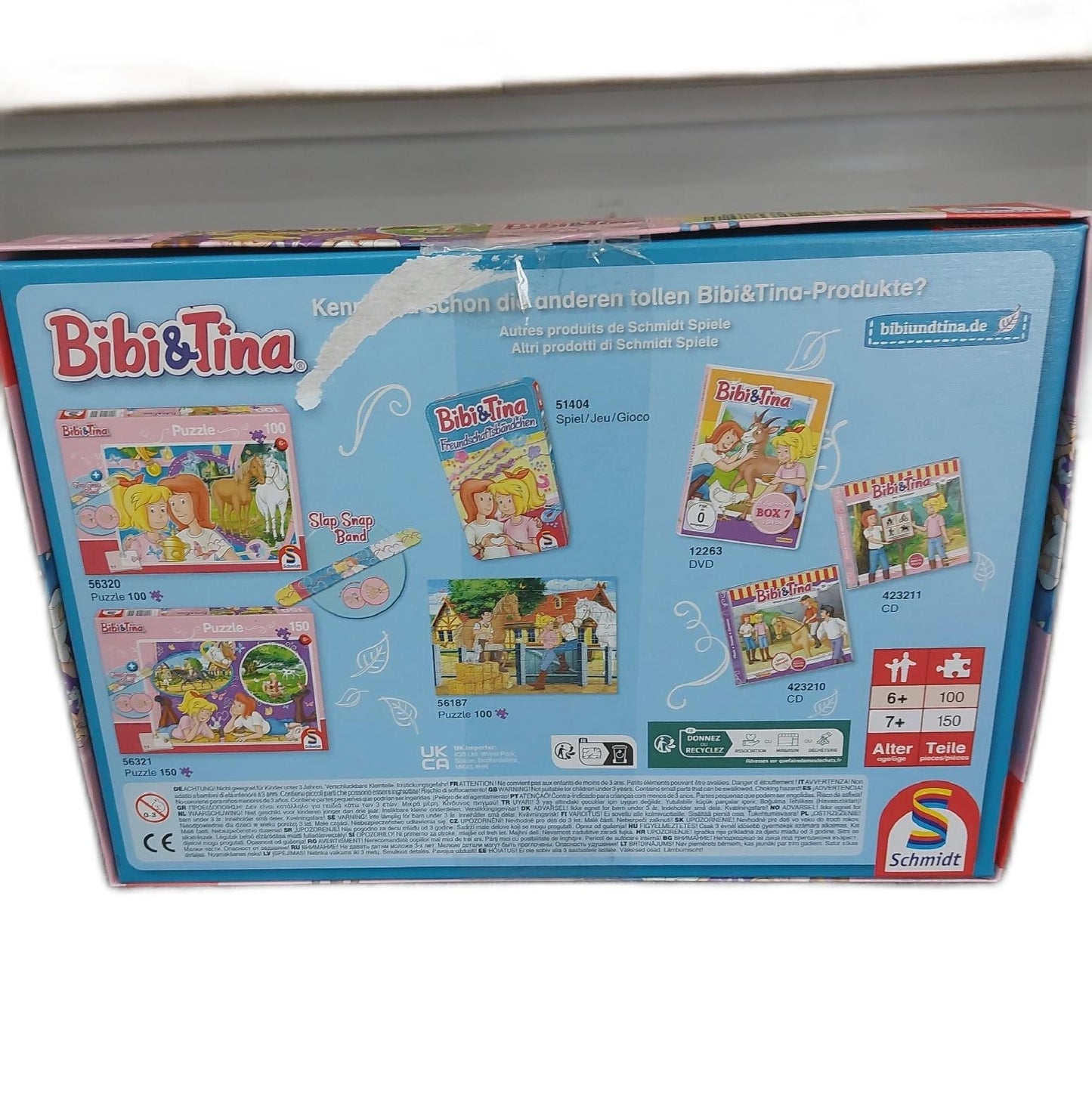 Schmidt Spiele Puzzle Spielzeug Kinder Bibi Tina Freundinnen für Immer Sammlung Spaß Spielen