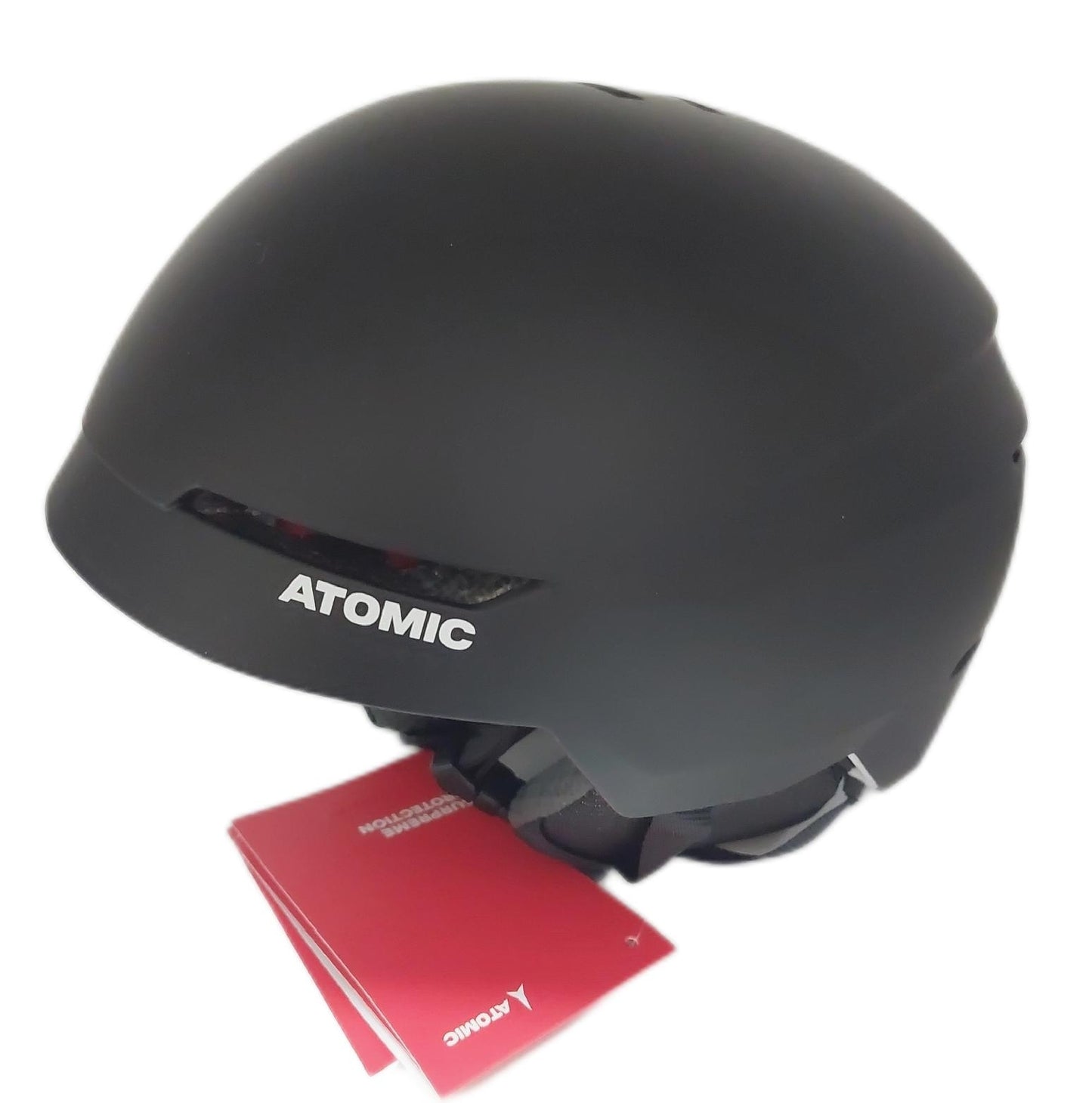 Atomic Skihelm Ski Ausrüstung Unisex 59 63 cm Schwarz Wintersport Schutz