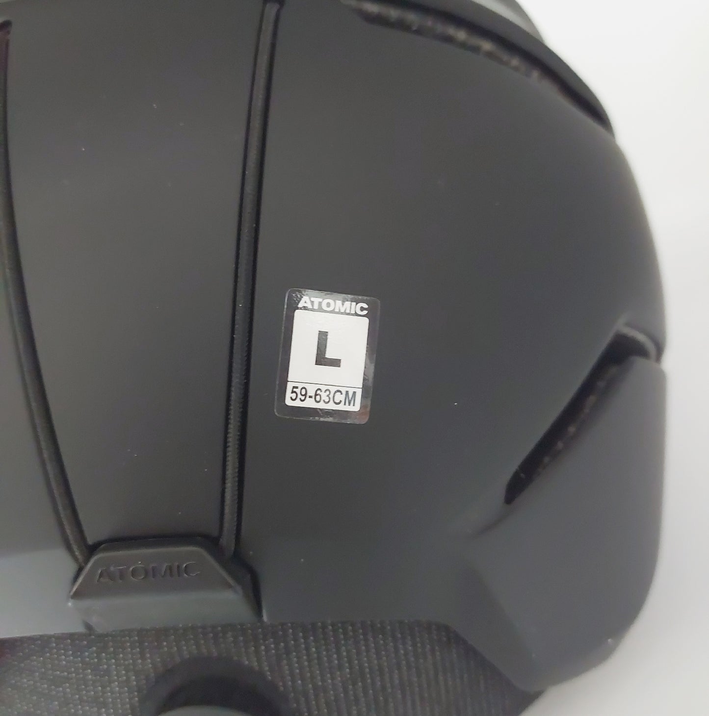 Atomic Skihelm Ski Ausrüstung Unisex 59 63 cm Schwarz Wintersport Schutz