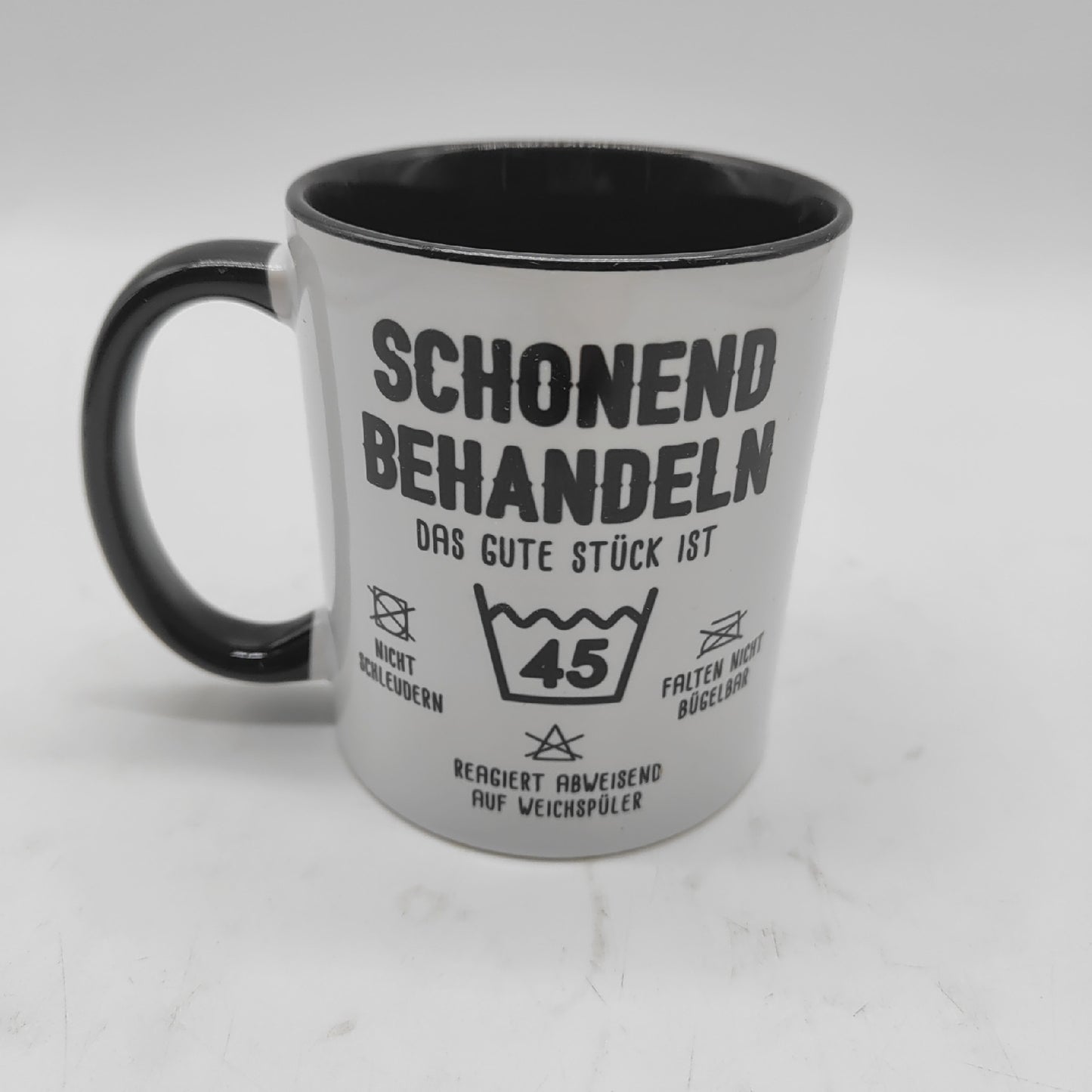Tassenbrennerei Tasse Geschirr Schonend behandeln Das gute Stück 45 Sammlerstück Geschenkidee
