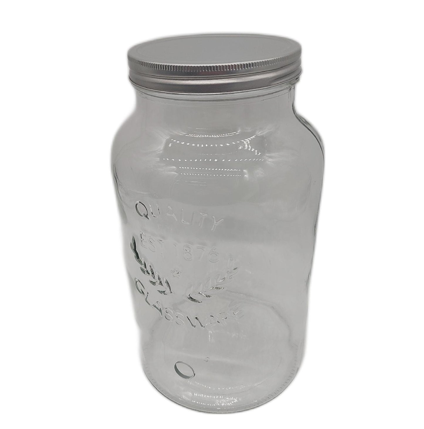 Relaxdays Getränkespender Limobehälter Küchenausstattung Vintage Design 5 Liter Zapfhahn