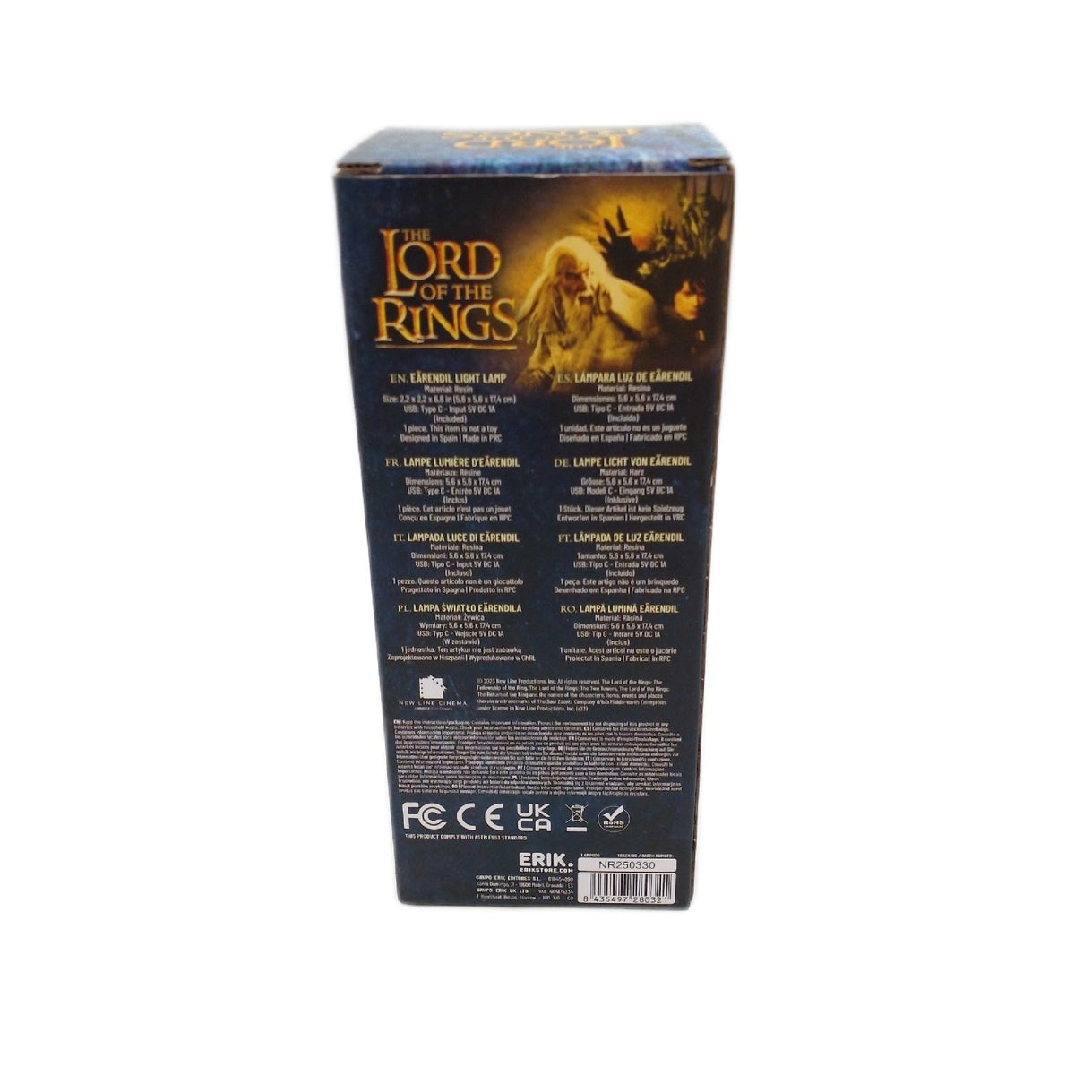 Grupo Erik LED Lampe The Lord of the Rings LED Licht Deko Stimmungslicht Mood