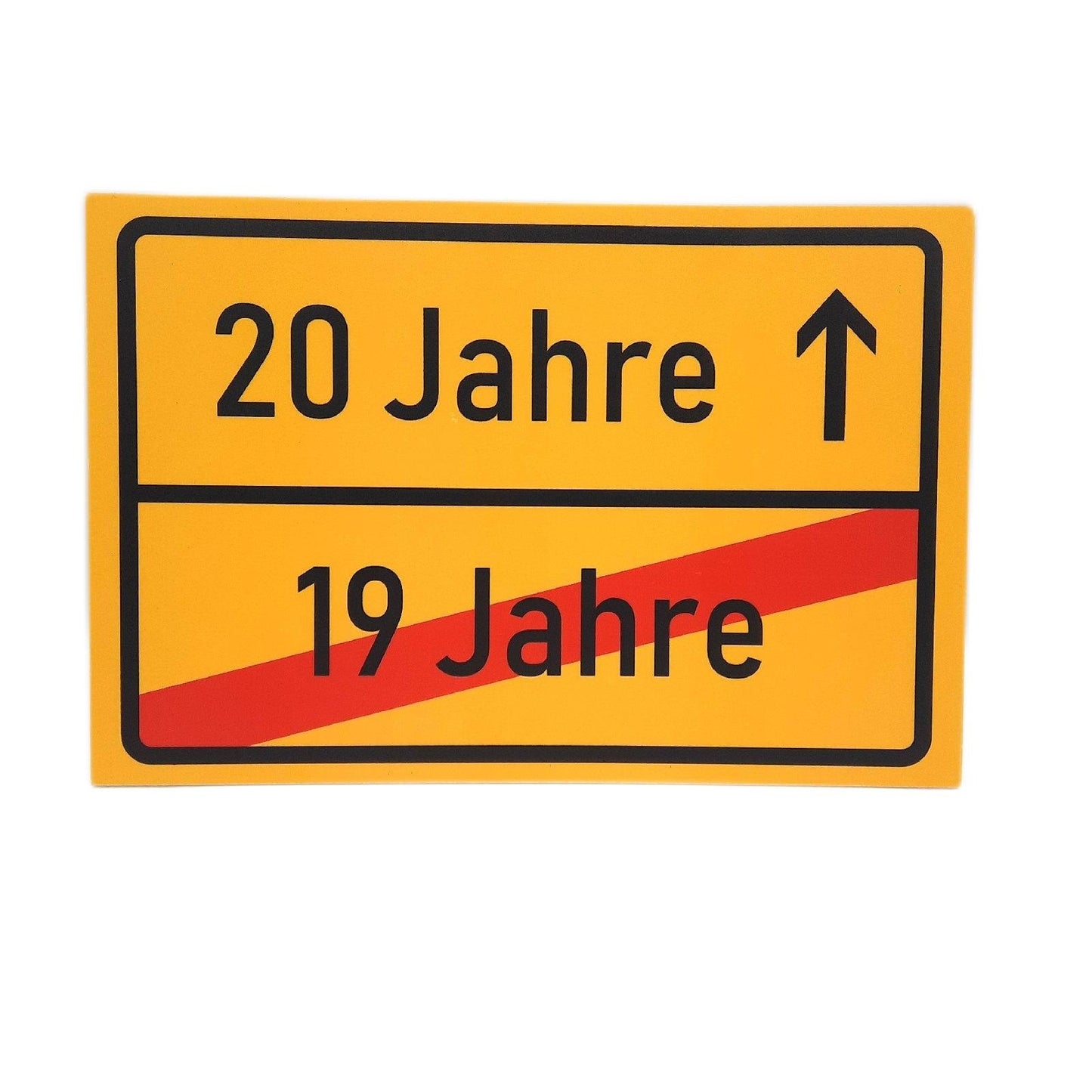 Kavaro Deko Zubehör Geschenk Set 20 Geburtstag Jubiläum Männer Frauen Feier