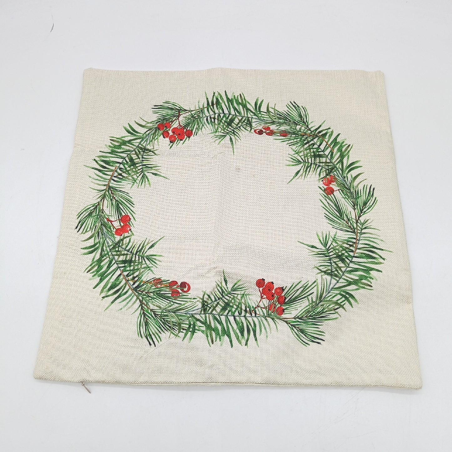 4er Set Kissenbezug Weihnachten Wohnkissen Dekoration Outdoor Innen 45x45 Fest