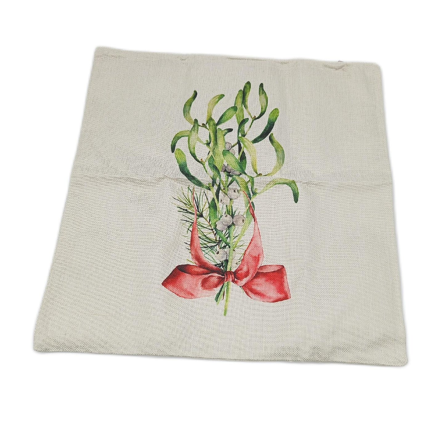 4er Set Kissenbezug Weihnachten Wohnkissen Dekoration Outdoor Innen 45x45 Fest