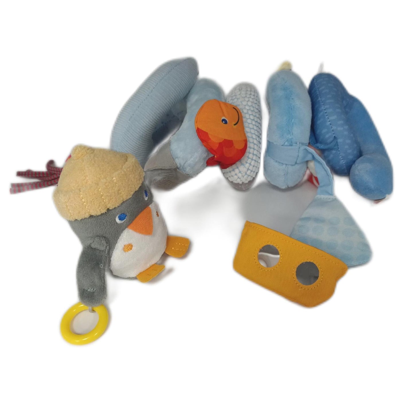 HABA Mobile Spirale Babyspielzeug Kinderzimmer Pinguin abnehmbare Tier Figur Gl