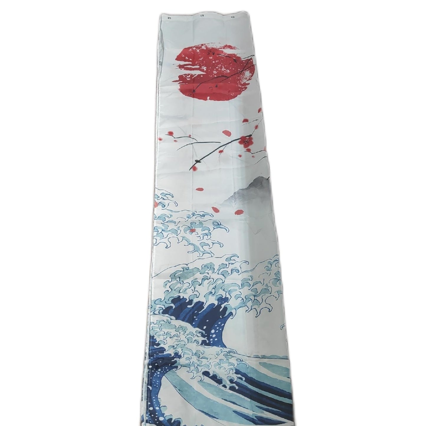 SDOTPMT Duschvorhang Badaccessoires 90x180cm Japanischer Mount Fuji