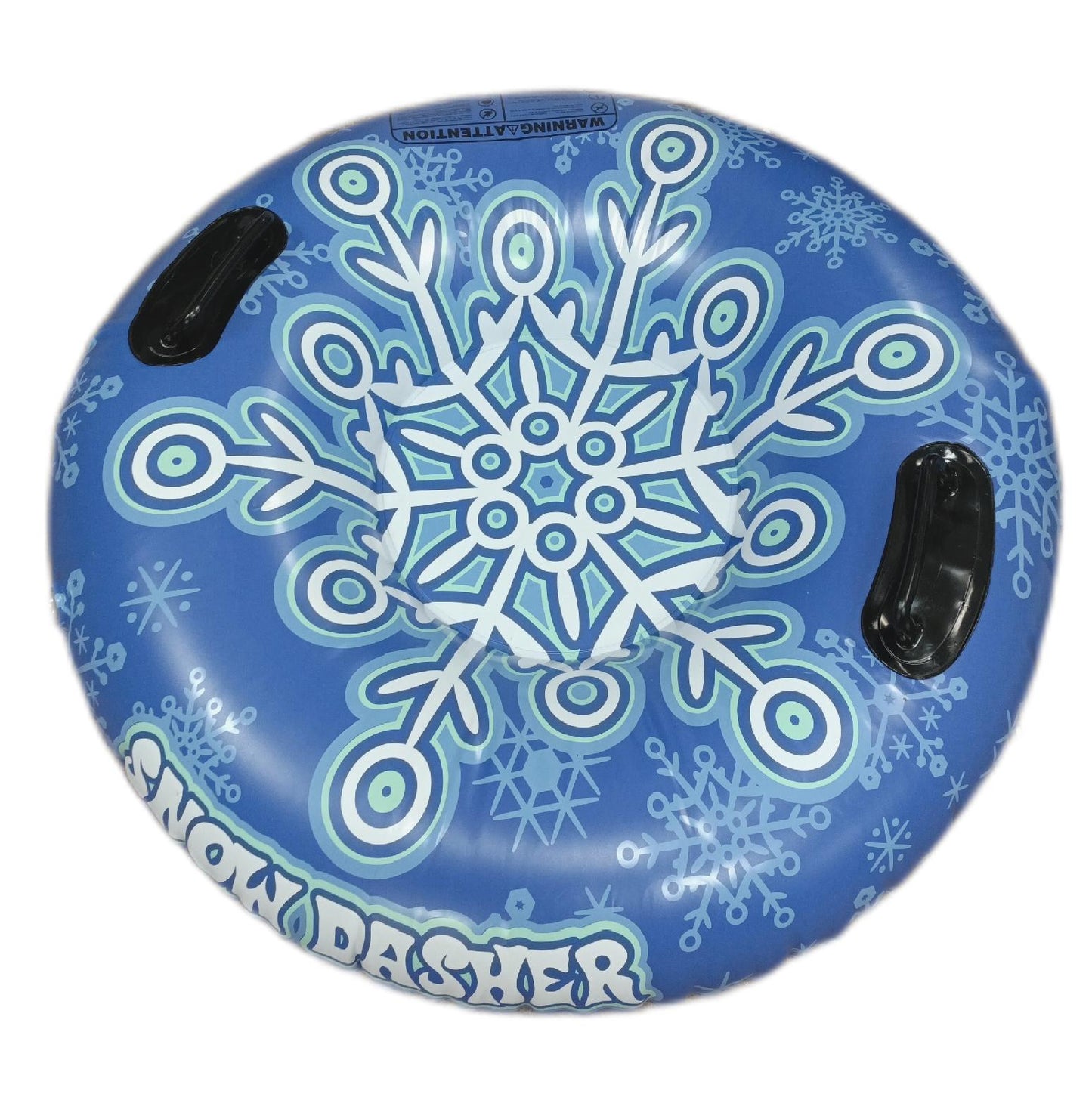 Aufblasbarer Schlitten Schnee Schlauch 90 cm PVC Rutschspaß Winterspaß