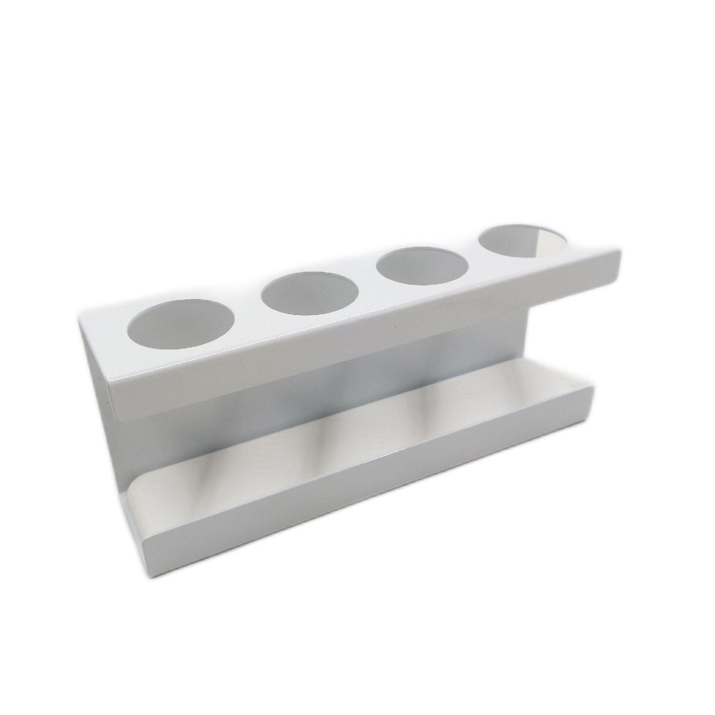 Elektrische Zahnbürste Halter Badezimmer Zubehör 4 Loch Weißer Zahnbürsten Organizer