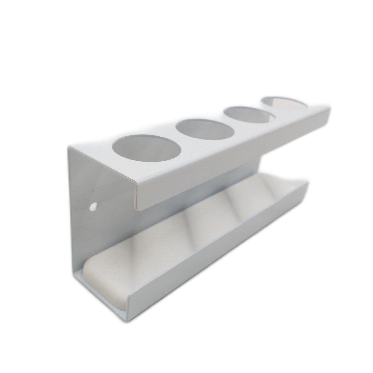 Elektrische Zahnbürste Halter Badezimmer Zubehör 4 Loch Weißer Zahnbürsten Organizer