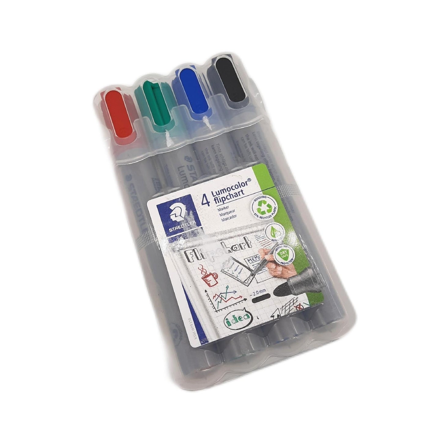 STAEDTLER Filzstifte Schreibwaren 356WP4 Markierstifte 4er