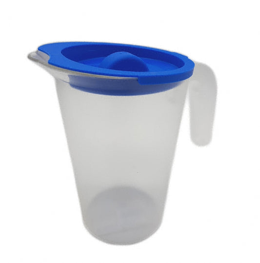 Lacor 66945 Krug mit Deckel Polycarbonat 1 Liter Food Housewares robust durchsichtig