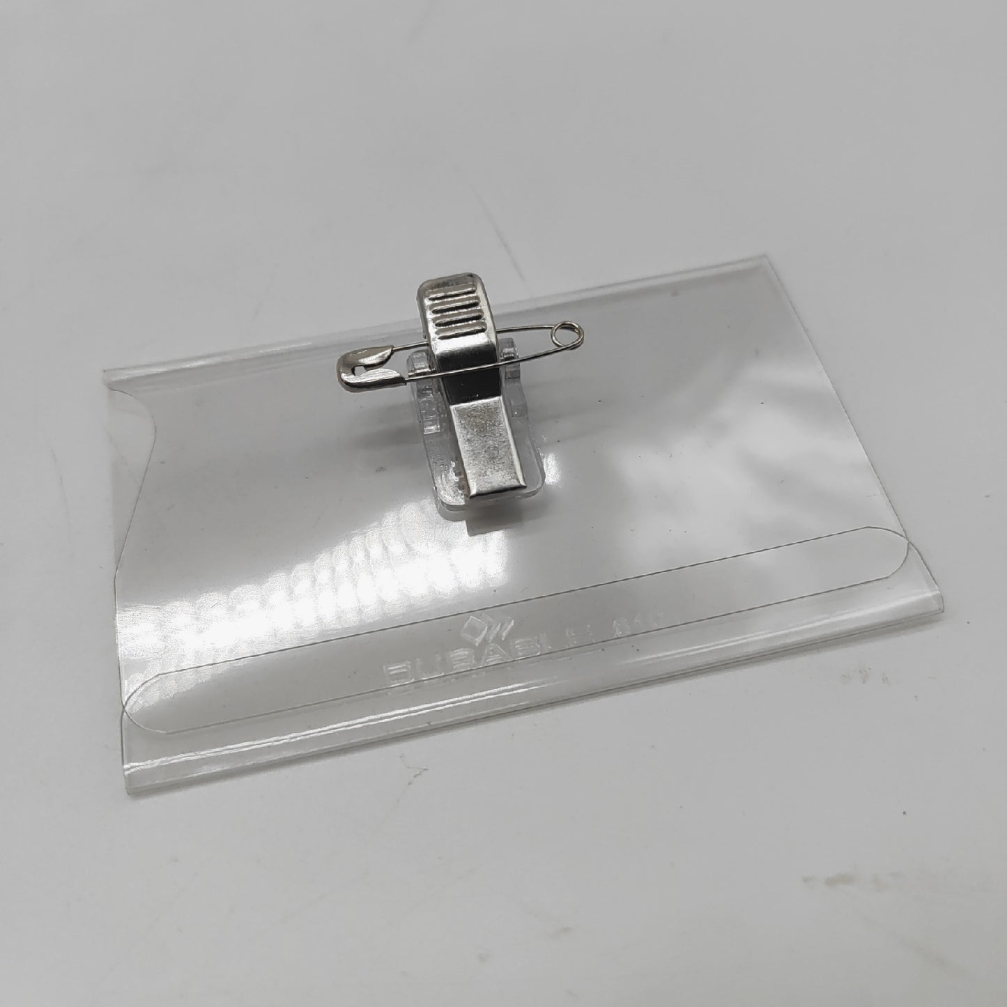 Durable 810119 Universeller Ausweishalter Kombi-Klemme zum Einstecken