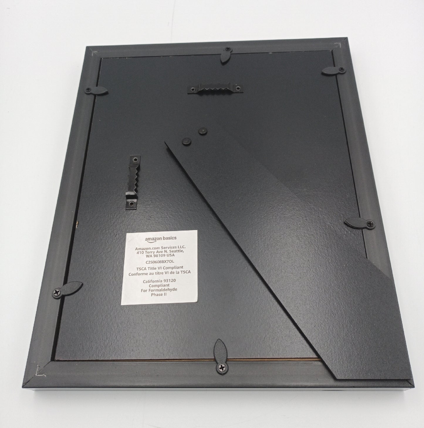 Amazon Basics Rechteckig Fotorahmen 20 x 25 cm Schwarz 1 Stück - Unvollständig