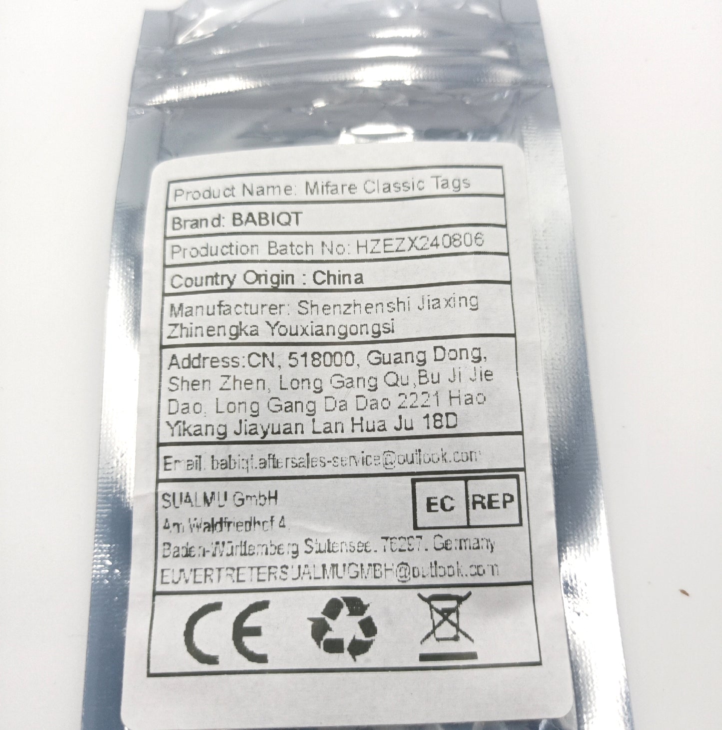 BABIQT RFID Tags Aufkleber M IFARE Classic 1K Sticker 19 Stück Benutzerfreundlich Sicher Zuverlässig