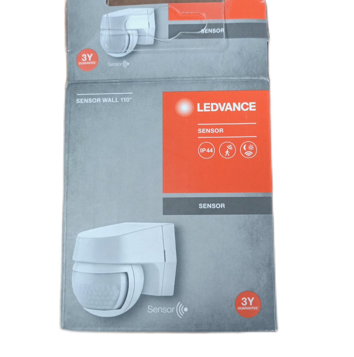 Ledvance Sensor für Wandmontage  110 Grad Erfassungsradius  IP44 Schutzklasse  Weiß  SENSOR WALL  4058075244733  Weiss