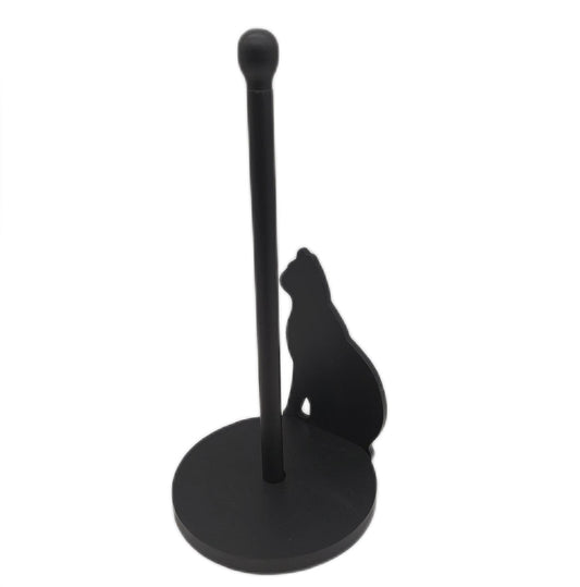 Maximex Papierrollenhalter Haushaltsartikel Papierhalter Katze sicherer Stand einfache Handhabung passend