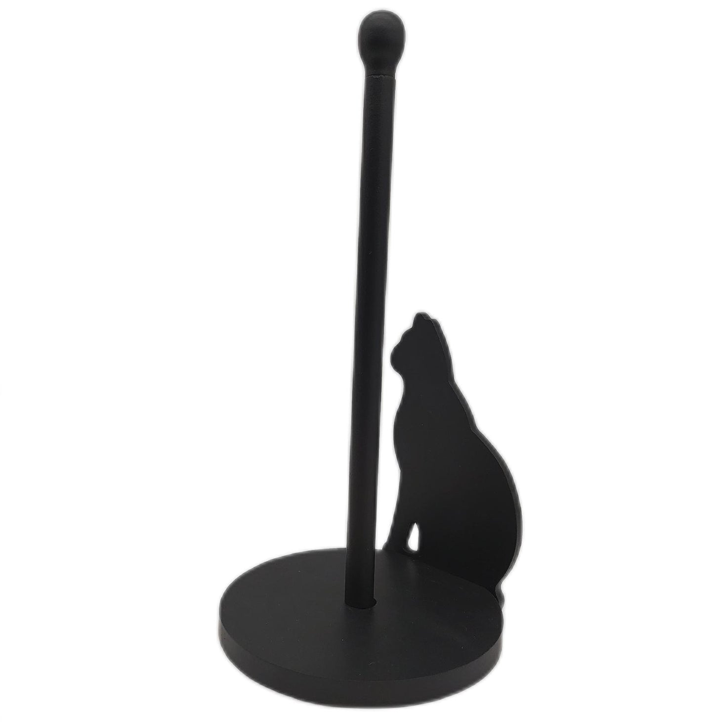 Maximex Papierrollenhalter Haushaltsartikel Papierhalter Katze sicherer Stand einfache Handhabung passend