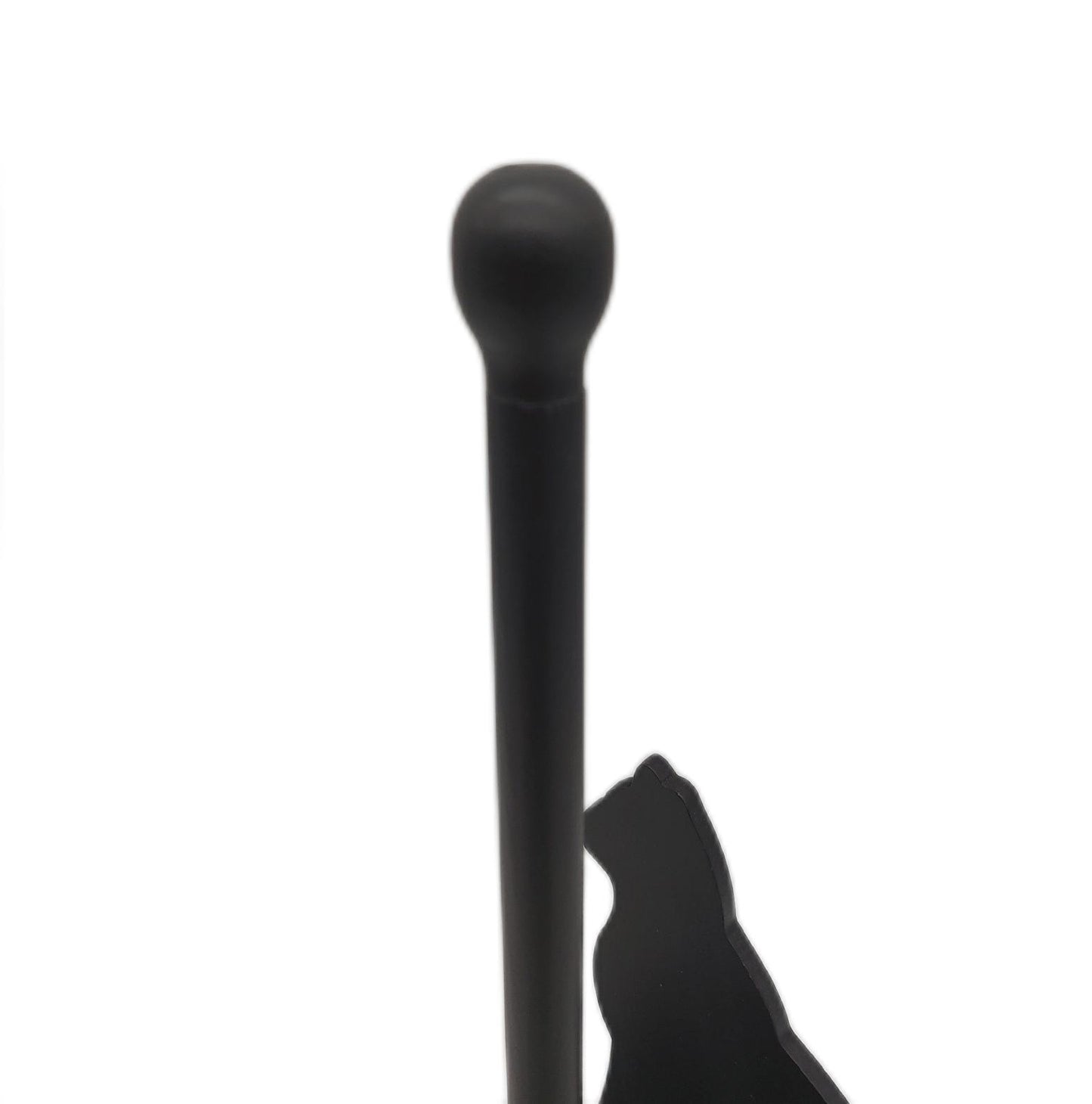 Maximex Papierrollenhalter Haushaltsartikel Papierhalter Katze sicherer Stand einfache Handhabung passend