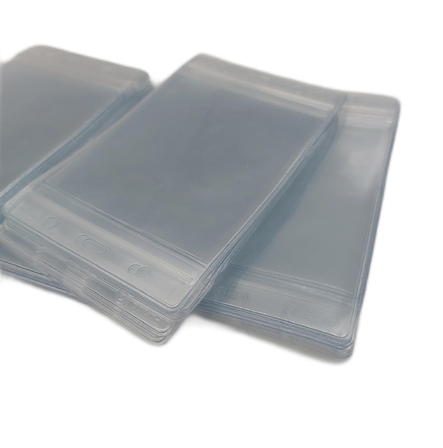 Fushing Abzeichenhalter Namensschild Büro Zubehör 50 Klar Wasserdicht Organizer