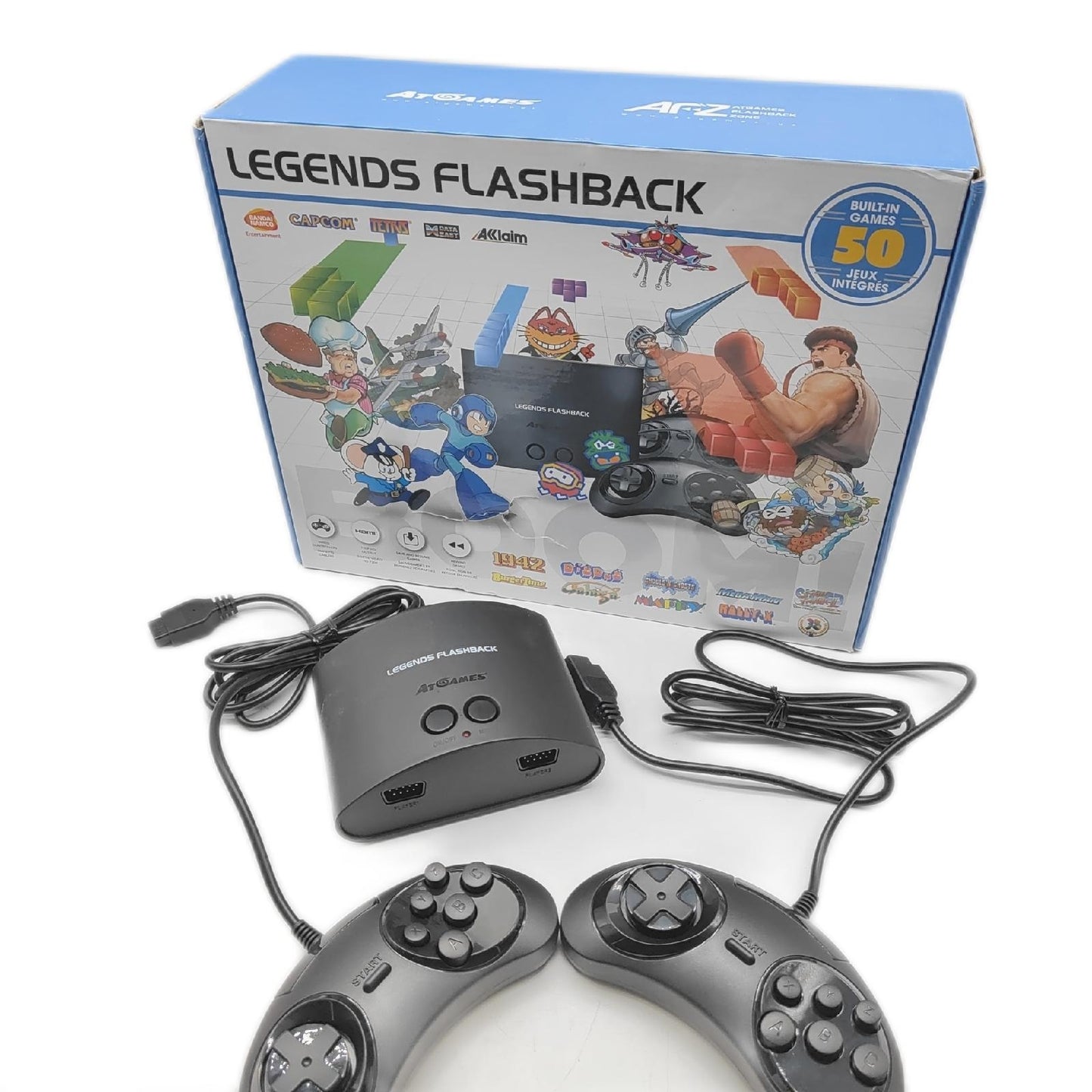 AT Games Konsole Videospiele Retro Klassiker Arcade Flashback BOOM SEGA Sammlung