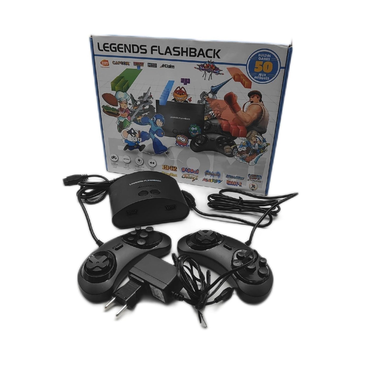 AT Games Konsole Videospiele Retro Klassiker Arcade Flashback BOOM SEGA Sammlung