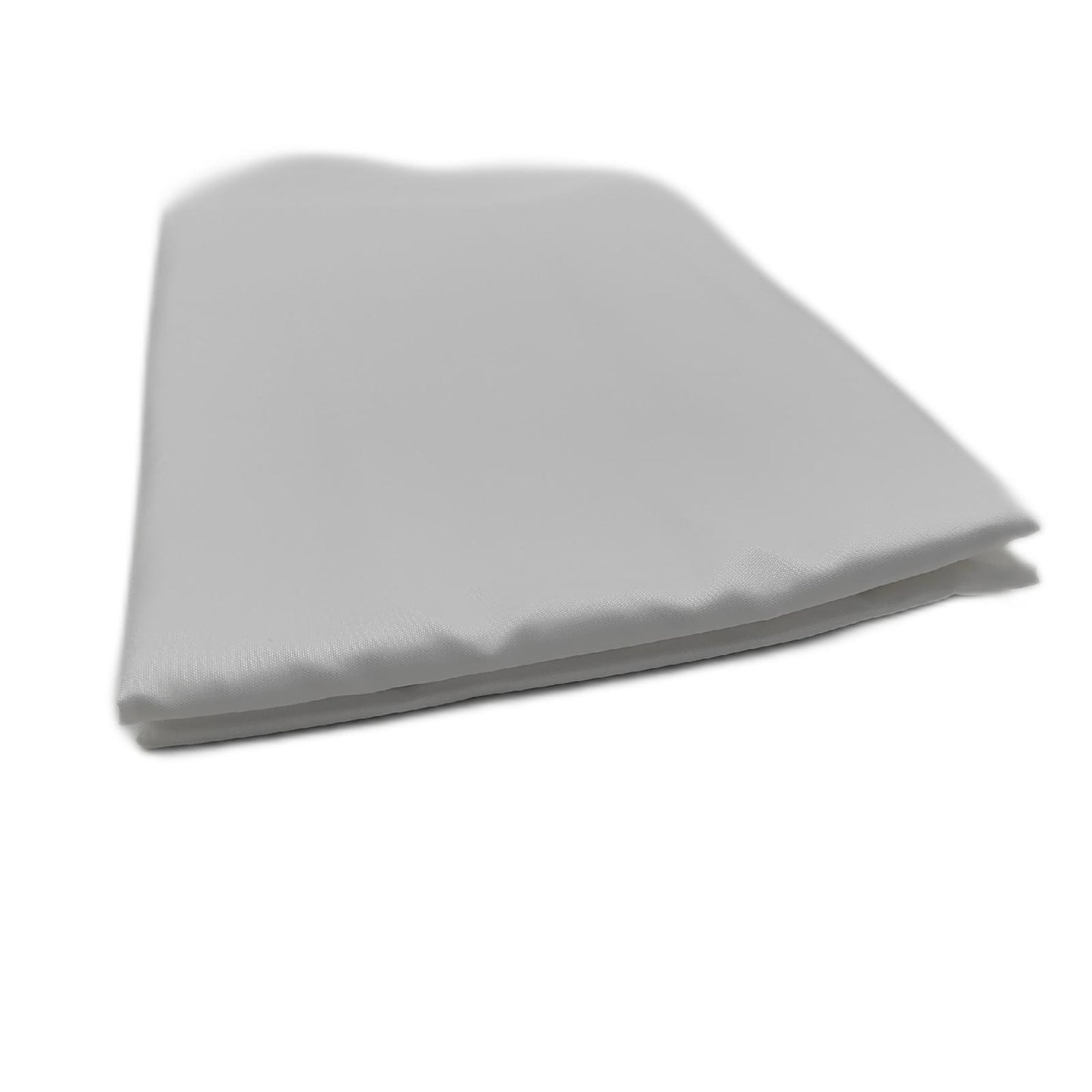 EurCross Duschvorhang Badaccessoires Schmaler Duschvorhang 100x180 Wasserdicht Stoff Weiß Klein
