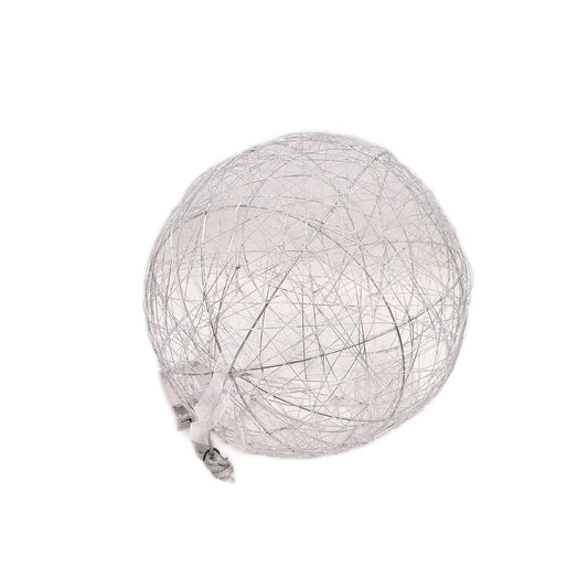 Relaxdays LED Dekokugel Beleuchtung Wohnaccessoires Home langes Kabel batteriebetrieben