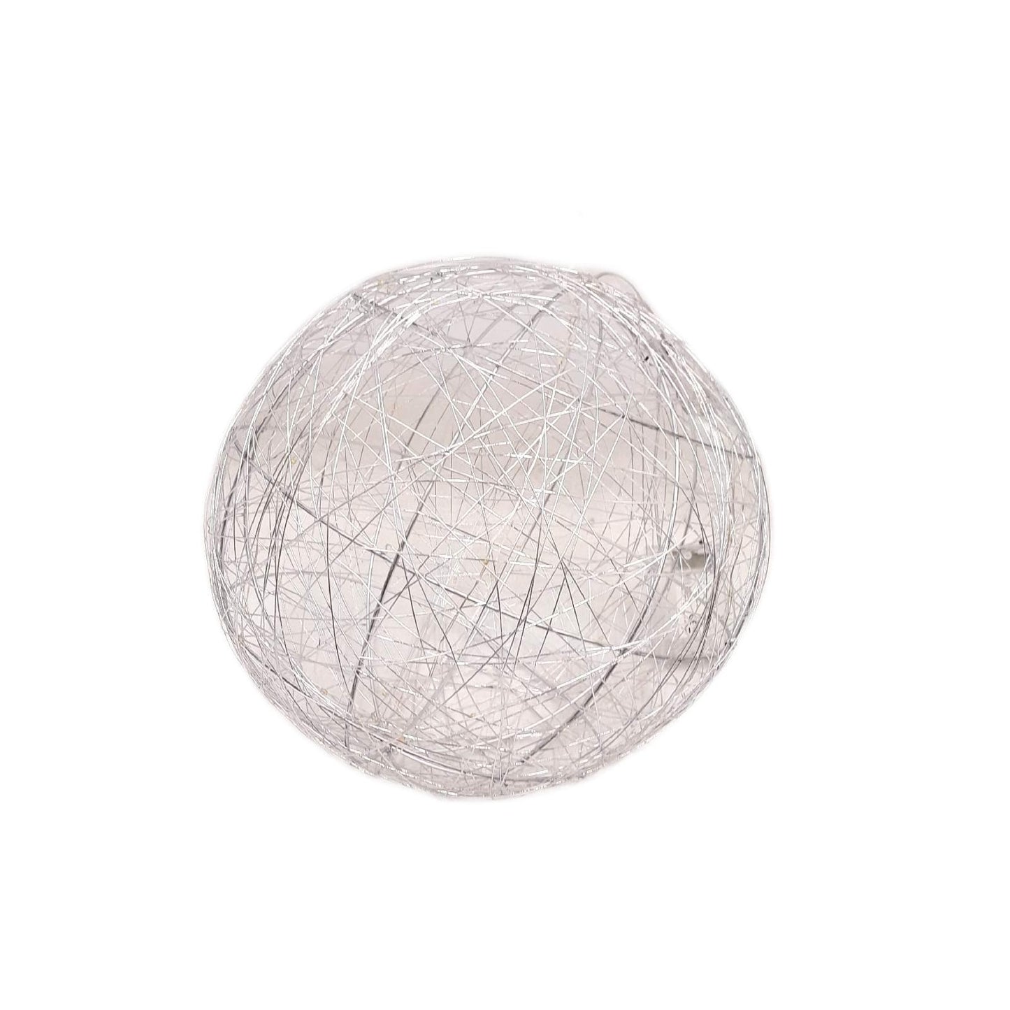 Relaxdays LED Dekokugel Beleuchtung Wohnaccessoires Home langes Kabel batteriebetrieben