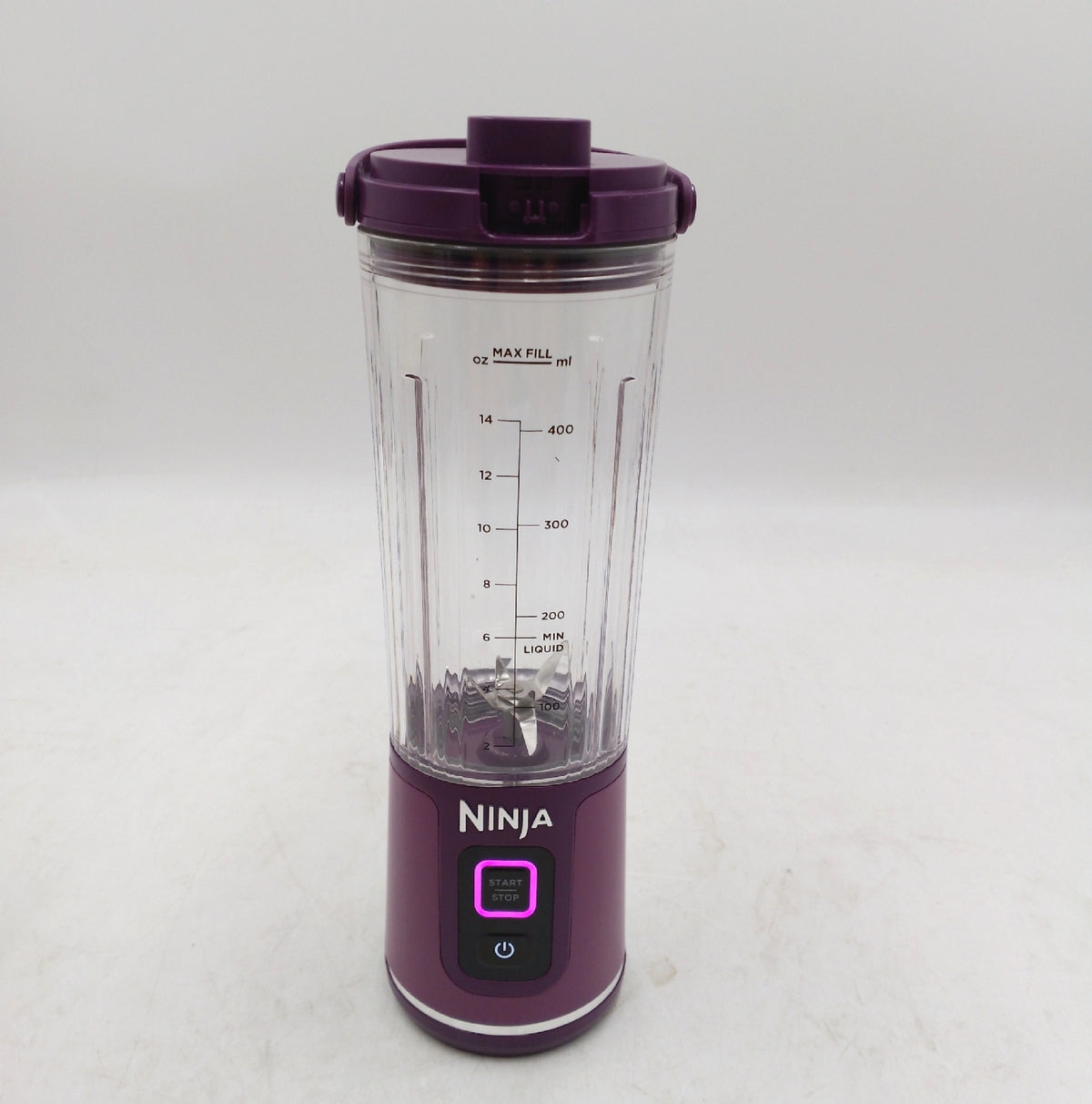 Blast Tragbarer Mixer Blender Smoothie Maker 530ml Becher Auslaufsicher Küchengerät gebraucht