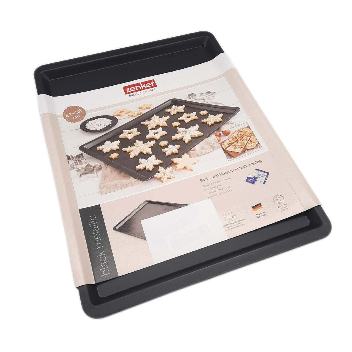Zenker Plätzchenblech 42 x 32 cm Modell 6542 Backblech Backform Baking Tray