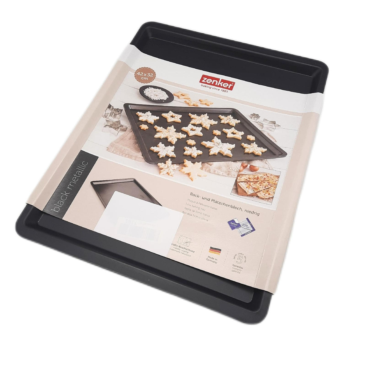 Zenker Plätzchenblech 42 x 32 cm Modell 6542 Backblech Backform Baking Tray