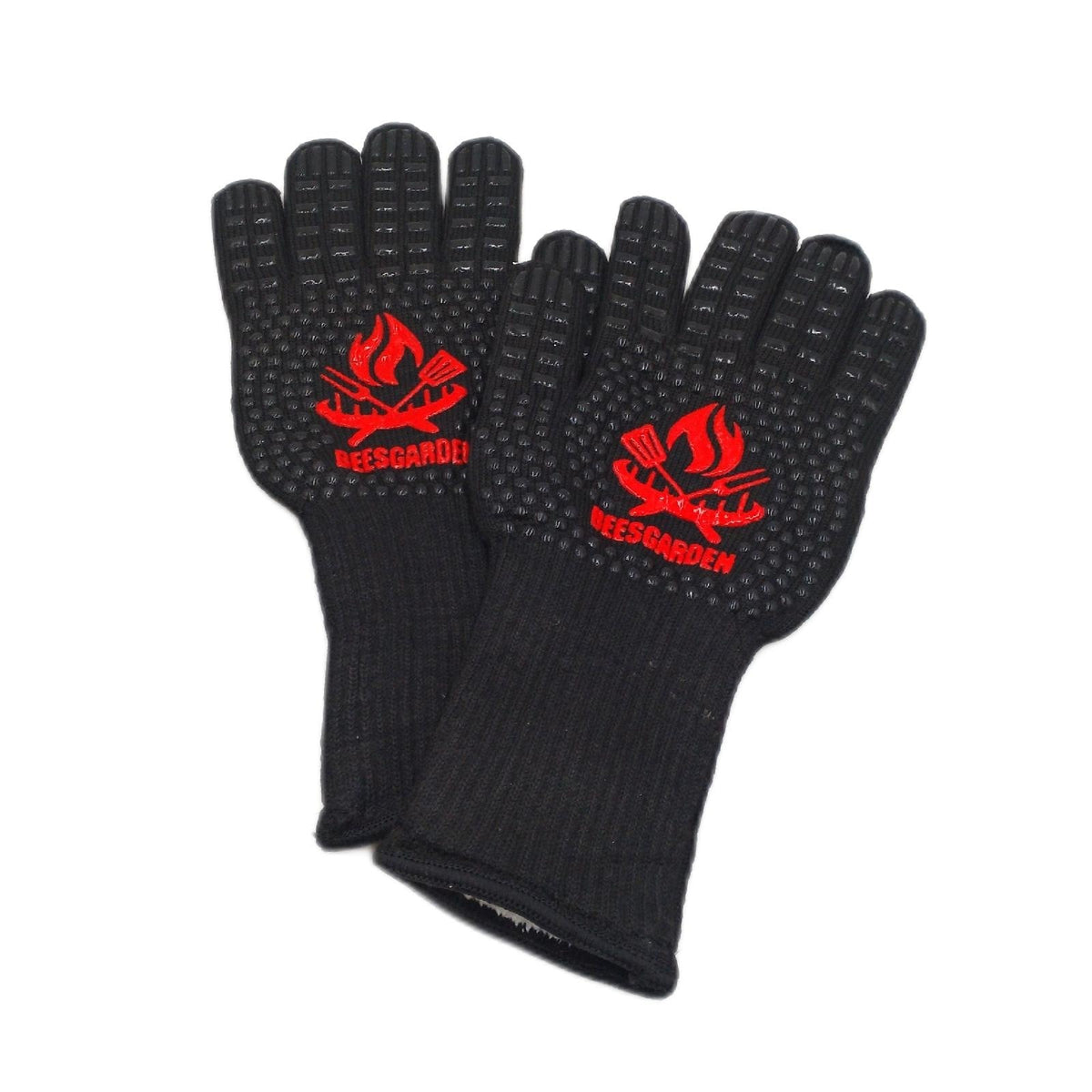 Grillhandschuhe Hitzebestaendig bis 800 Grad Extrem Hitzeschutz Ideal zum Grillen und Backen