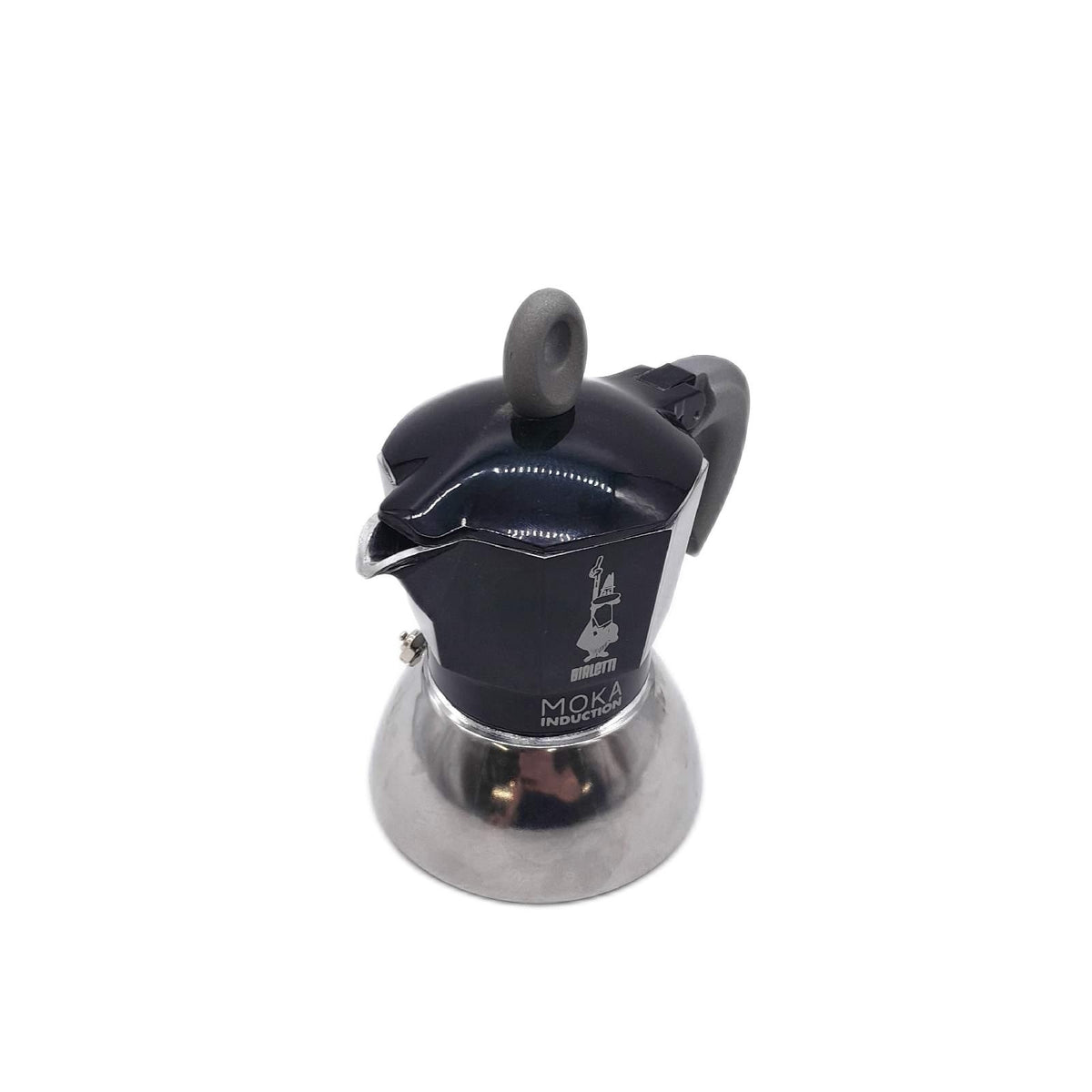Bialetti Kaffeemaschine Induktion 2 Tassen 100 ml Für alle Herdarten Mokka Kaffee