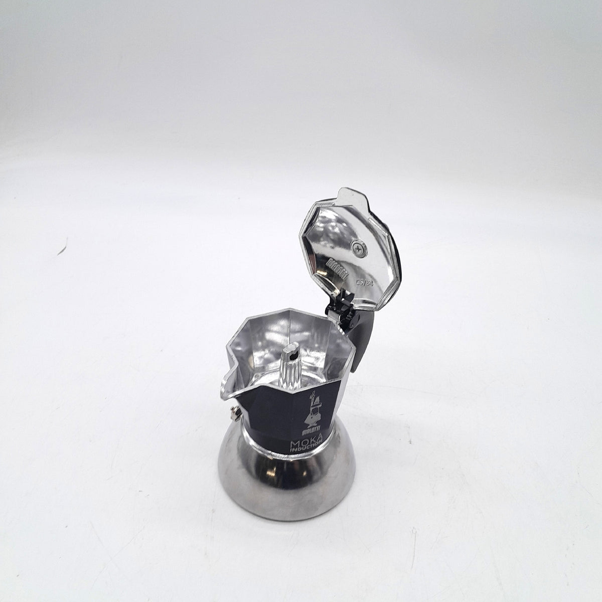 Bialetti Kaffeemaschine Induktion 2 Tassen 100 ml Für alle Herdarten Mokka Kaffee