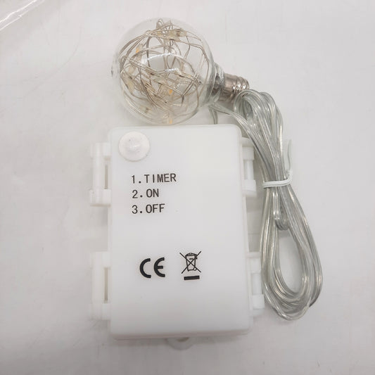 Qijieda 3D Weihnachtsstern Beleuchtet Außen  Batterie Timer 58cm led