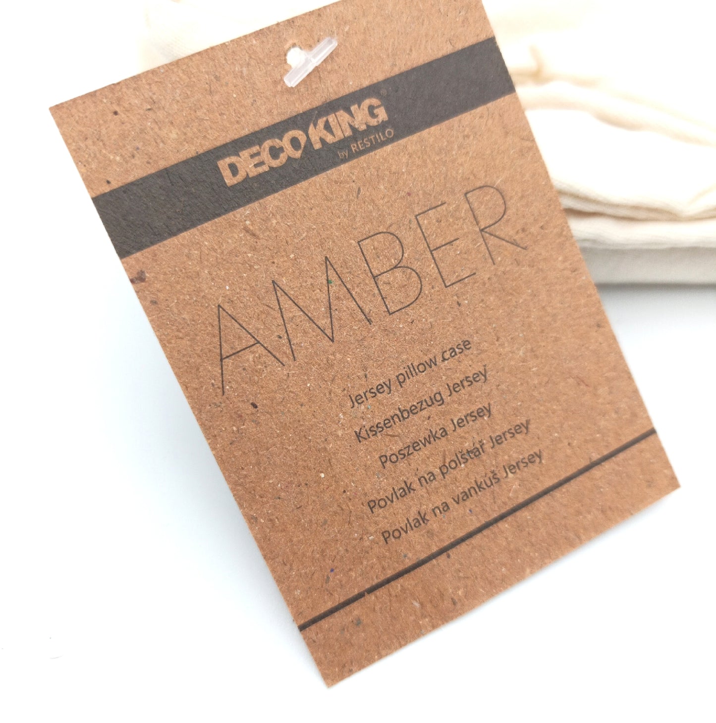 DecoKing Kissenbezüge Heimtextilien 50x60 cm Jersey Baumwolle Komfort Set