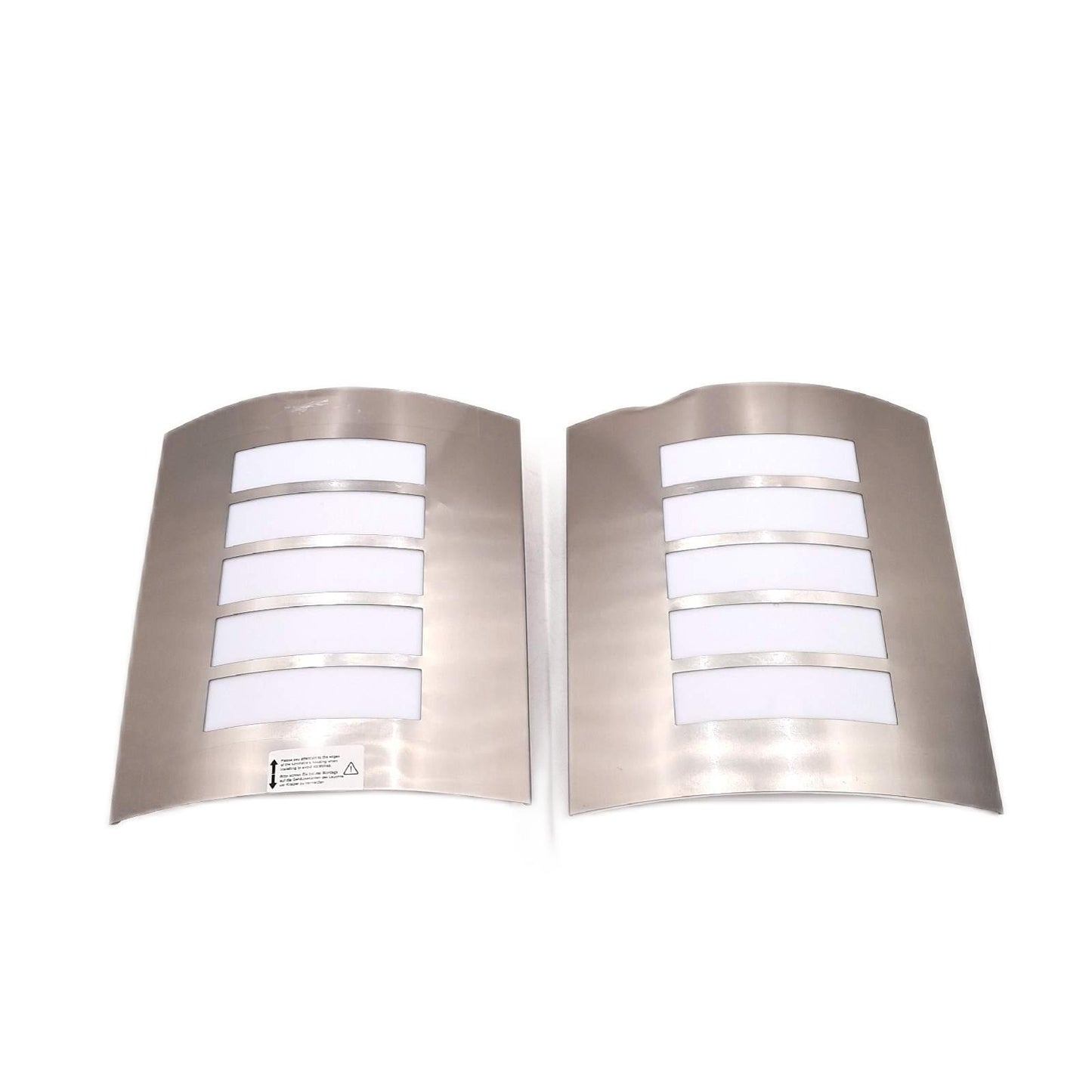 HiBay Aussenlampe Wandleuchte Aussen IP44 Eckig 2er Set Energie