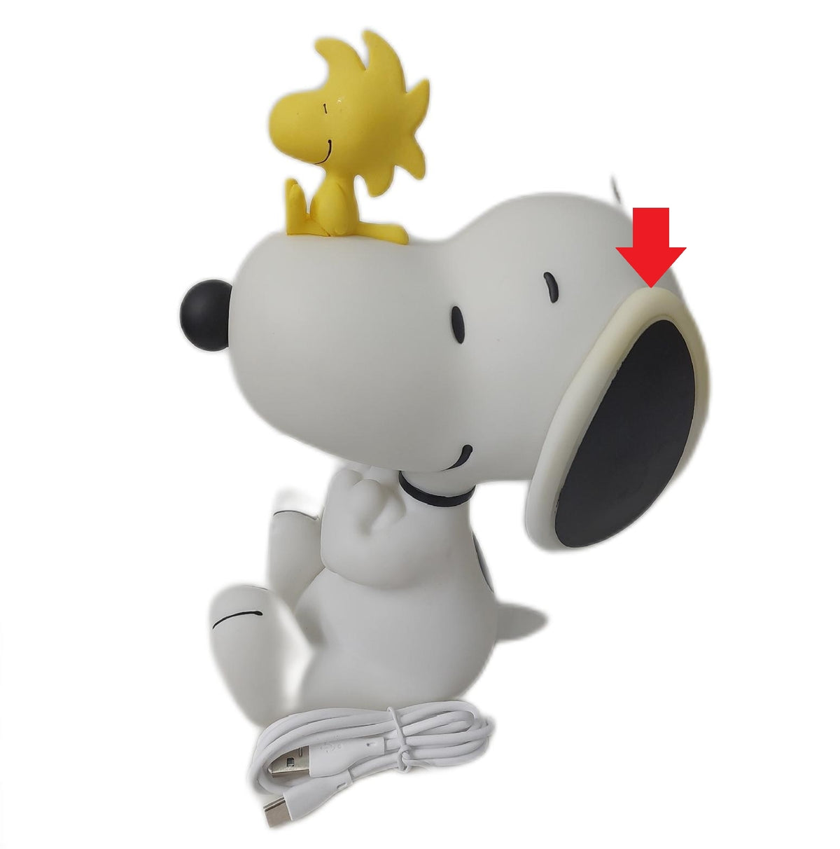 Grupo Erik LED Lampe Peanuts Snoopy Stimmungslicht Beleuchtung Deko mit Verfärbungen