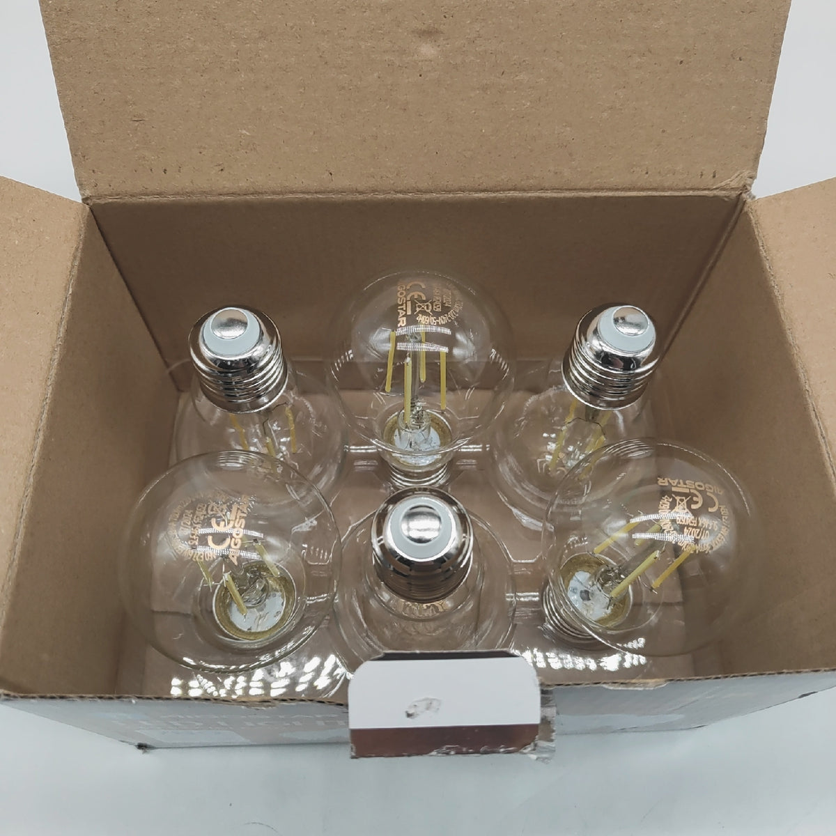 Aigostar LED Lampe Beleuchtung E27 Vintage 6W Energieeffizienz Umweltsch