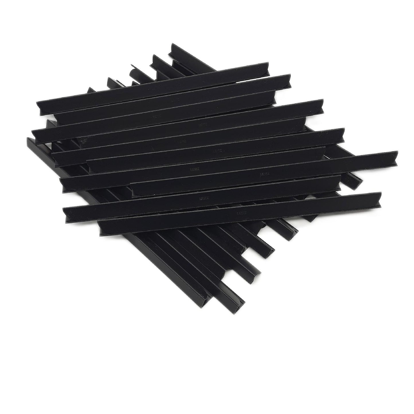 Leitz Klemmschiene Bürobedarf 21790 Dokumentenhalter bis 100 Blatt schwarz 25 Stück